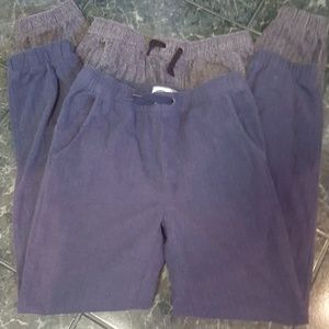 2 pairs boy's Old Navy cotton joggers